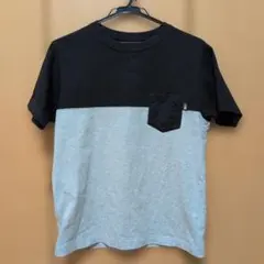 ノースフェイス 半袖ポケットTシャツ Mサイズ ホワイト ダークネイビー