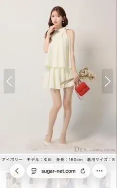 ローブドフルール　DEA ミニドレス　S