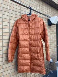 ロングダウンコート ダウンジャケット フェザー レディースMサイズ