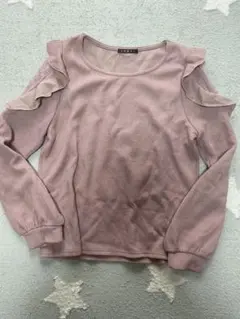 INGNI 秋　フリル　カットソー　トップス　M