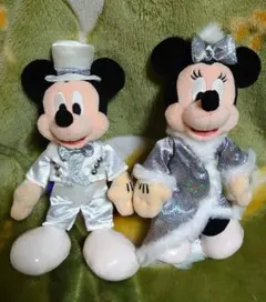 ディズニーランド ワンマンズドリームⅡ　ミッキー ミニー ぬいぐるみセット