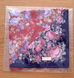 アン・マリー　花柄ハンカチ