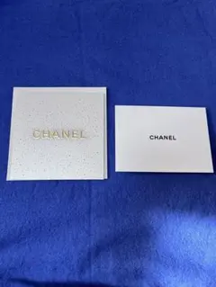 【CHANEL/シャネル】 メッセージ　カード　2枚セット