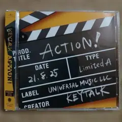 KEYTALK「ACTION!」初回限定盤A（CD+DVD）