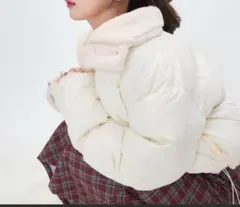 titty&Co. ボアライニングダウン アイボリー