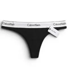Calvin Klein ブラック Tバック M