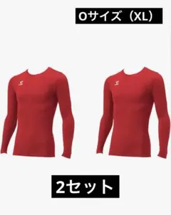 hummel フィットインナーシャツ 2セット Oサイズ（XL）のサムネイル