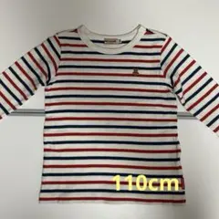 ミキハウス　長袖カットソー　ロンT 110cm