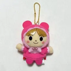 アンパンマン あかちゃんまん ふわふわ指人形 マスコット