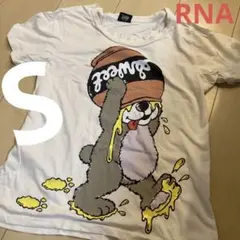 rna アールエヌエー　Tシャツ　くま　両面プリント　サイズS レア
