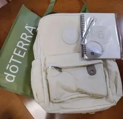 doTERRA限定品 クリーム色バックパック＆ノート＆ペン