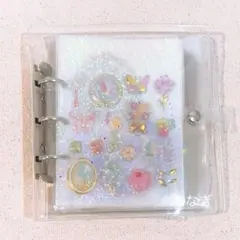 B7サイズ 透明 クリア シール帳 バインダー おすそ分け リフィル付き