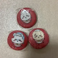 【3点セット】ちいかわ ちいかわレストラン 缶バッチ