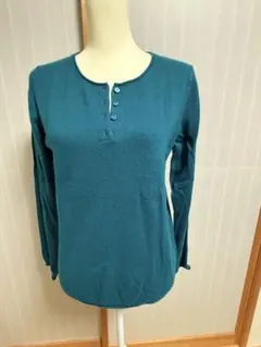 カシミヤ100%長袖ニット