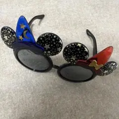 ミッキー耳付き魔法使いサングラス