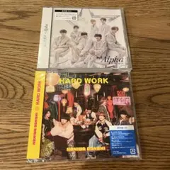 【新品未開封】なにわ男子 通常盤CD「HARD WORK」「+Alpha」セット