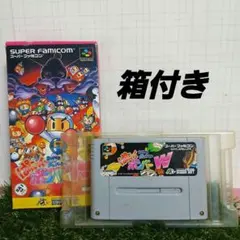【動作未確認】スーパーファミコン ぱにっくボンバーW 箱付き