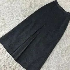 SONIA RYKIEL ロングタイトスカート グレー 38 シンプル キレイめのサムネイル
