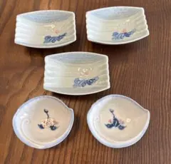 アンティークな小皿　種類違い5点セット最終お値下げ1300円を900円に