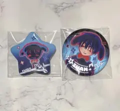 エイリアンステージ うさぎシリーズ 缶バッジ 星型 イヴァン - メルカリ