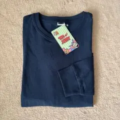 新品未使用✨️トムとジェリー メンズ 長袖Tシャツ Lサイズ ロンＴブルーグリーン