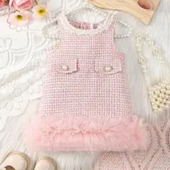 100　入園式　結婚式　発表会　七五三　ワンピース　記念撮影