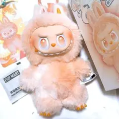 正規品 ラブブ energy オレンジ ぬいぐるみ LABUBU POPMART