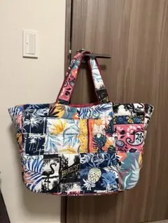 フララニハワイHula Lani Hawaii キルティング ボストンバッグ