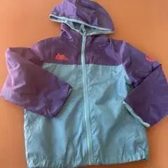 フード付きジャケット 120サイズ 青/水色