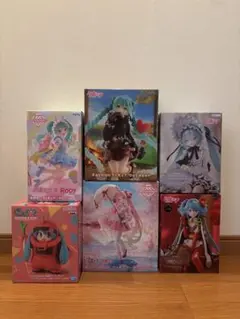 初音ミクフィギュア6体まとめ売り