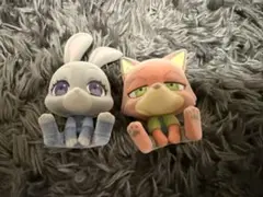 ディズニー　ズートピア　おすわりどーる　ジュディ　ニック　セット