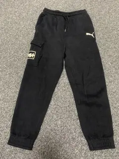 PUMA ブラックパンツ 140サイズ