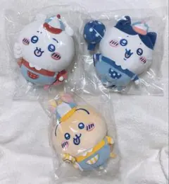 ちいかわワクワクゆうえんち　ぬいぐるみS 3個セット