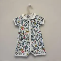 Petit Bateau アニマル柄ロンパース 3m