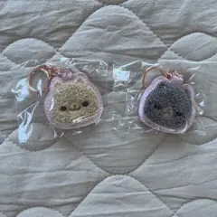 ポメラニアンもち さがらキーホルダー くろみつ
