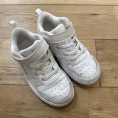 Nike ホワイト スニーカー　ダンク　キッズ　15cm