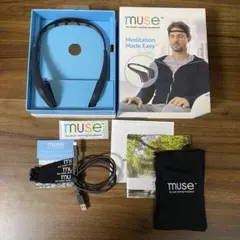 muse 脳波計 集中力を高める為、ヨガ、瞑想に最適 ブラック