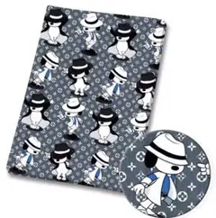 ✳️✳︎生地はぎれ ・スヌーピー・綿ポリ・新品未使用