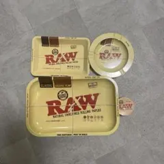 18年製 ロッキンジェリービーン RAW スチールトレー 2点セット 大中