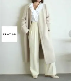 定価45,100円　吉高由里子着用　PUBLIC TOKYO チェスターコート 定価45,100円 吉高由里子着用 PUBLIC TOKYO チェスターコート