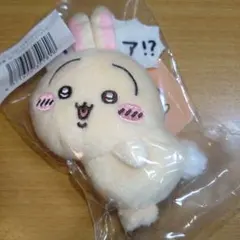 ちいかわ うさぎだらけくじ E賞 ぬいぐるみバッジ(ハァ!?)
