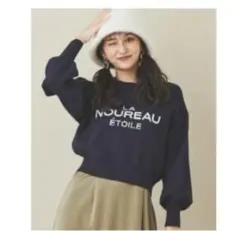 31 Sons de mode 長袖ニット 36 ネイビー