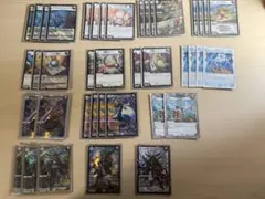 旧デュエルマスターズ カードまとめ売り（超竜バジュラ入り）Dセット