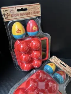 新品未開封2点セット CHUMS Booby Egg Salt & Pepperのサムネイル
