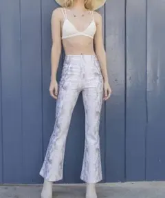 Side Piping Python Flare Pantsパイソンフレアパンツのサムネイル