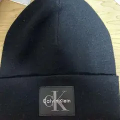 Calvin Klein 黒 ニット帽
