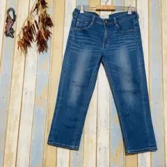 【C-Seventeen 】デニム　ストレートデニム ジーンズ　ブルー　L