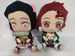 竈門炭治郎　竈門禰豆子　ぬいぐるみセット　ラスカル