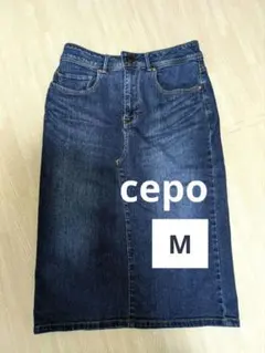 【cepo】デニムスカート Mサイズのサムネイル