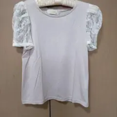 w closet レース袖 カットソー 半袖のサムネイル